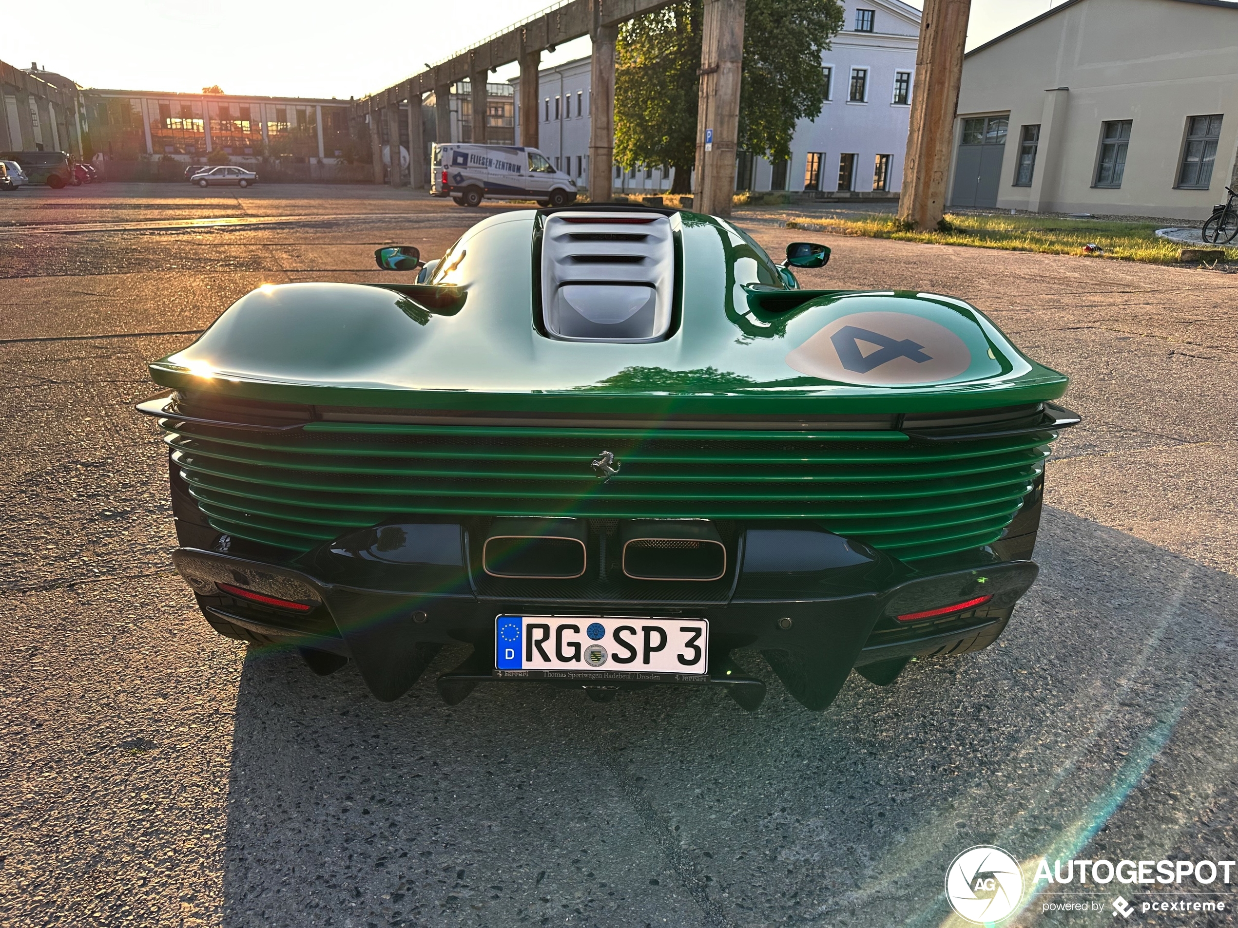 Green Daytona SP3 shows up in Dresden