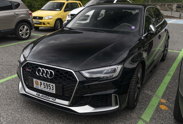 Audi RS3 Sportback 8V 2018