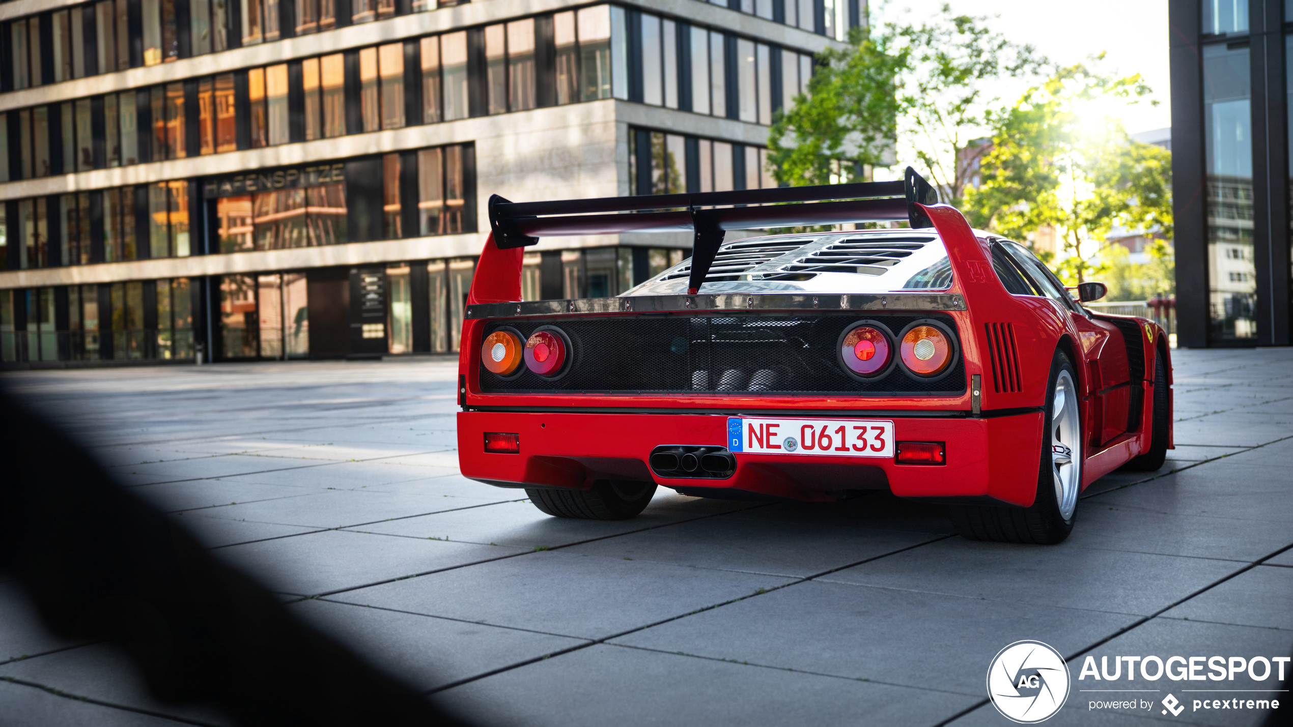 Extremely rare Ferrari shows up in Düsseldorf