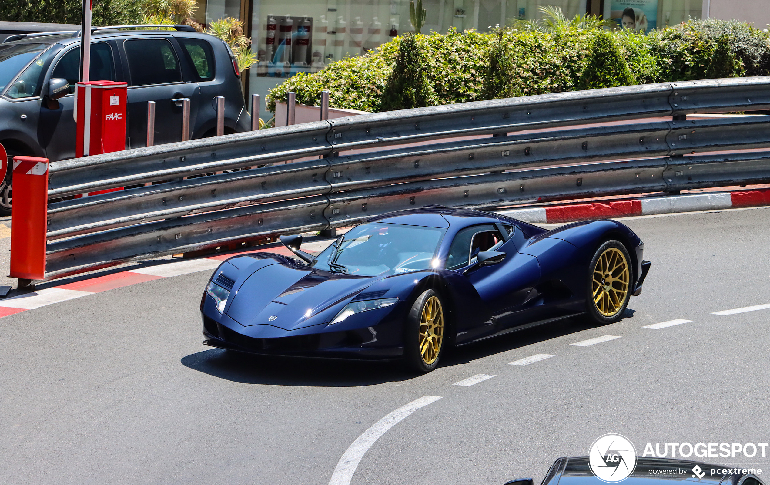 The very first Aspark Owl has been spotted in Monaco