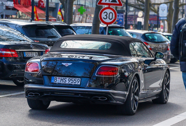 Bentley Continental GTC V8 S 2016