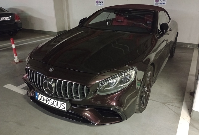 Mercedes-AMG S 63 Convertible A217 2018