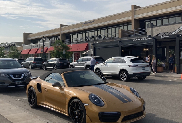 Porsche 991 Turbo S Cabriolet MkII Exclusive Series