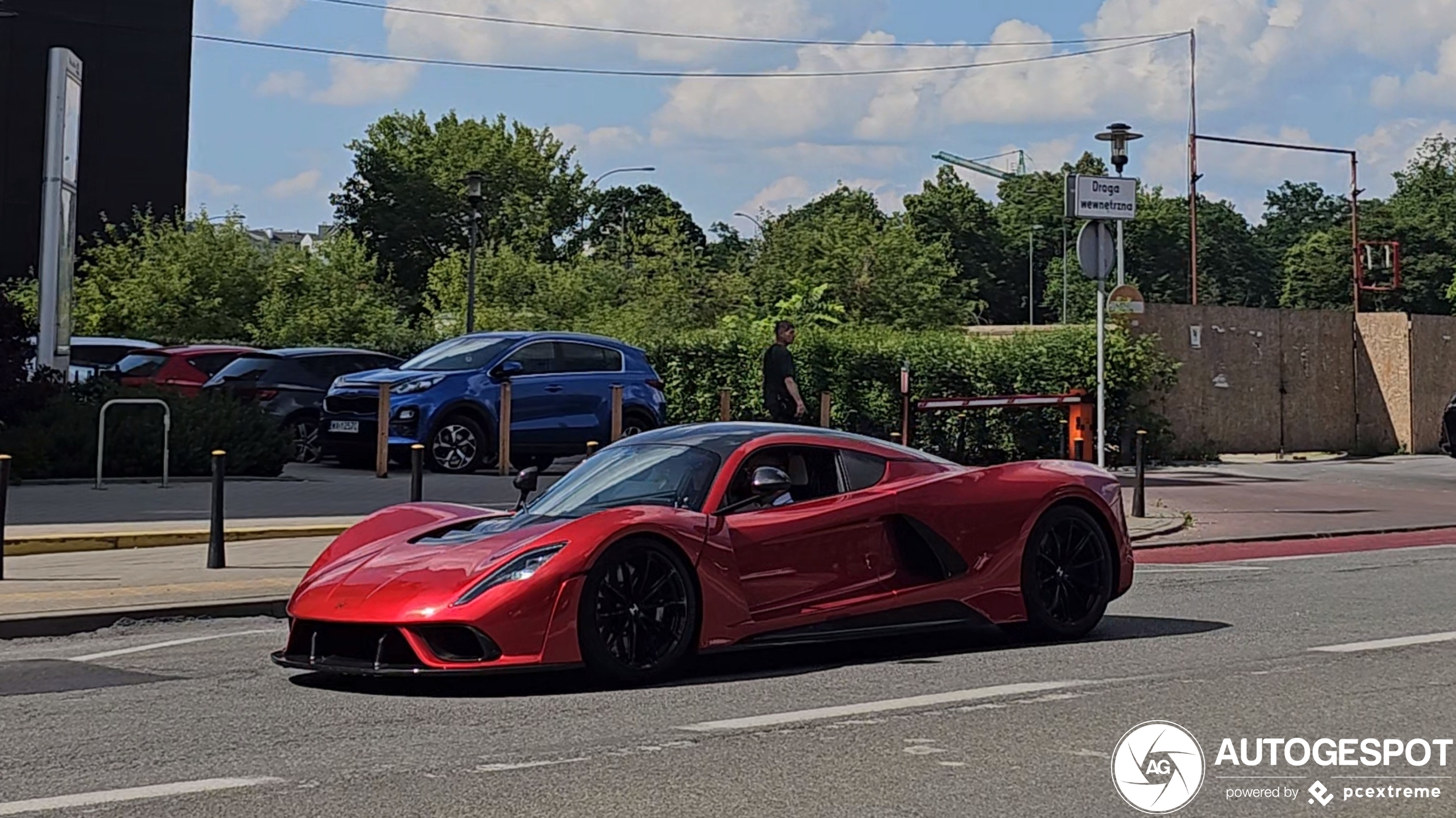 Hennessey Venom F5 duikt voor het eerst op in Polen