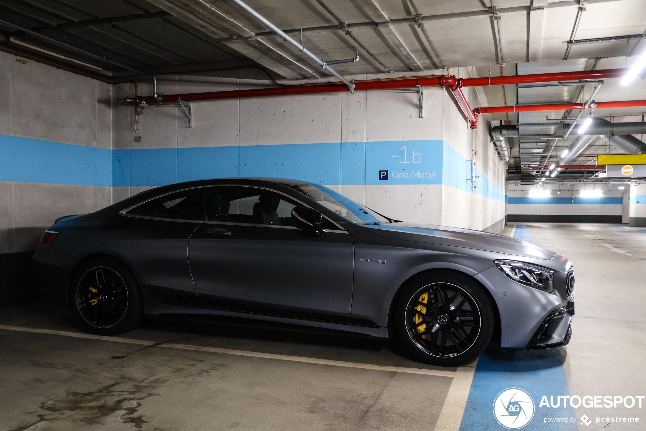 Mercedes-AMG S 63 Coupé C217 2018 Yellow Night Edition