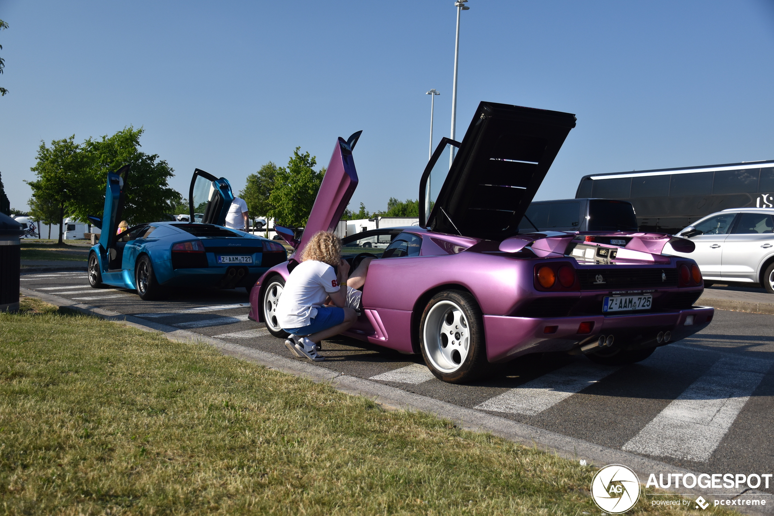 A brand new Lamborghini Diablo SE30