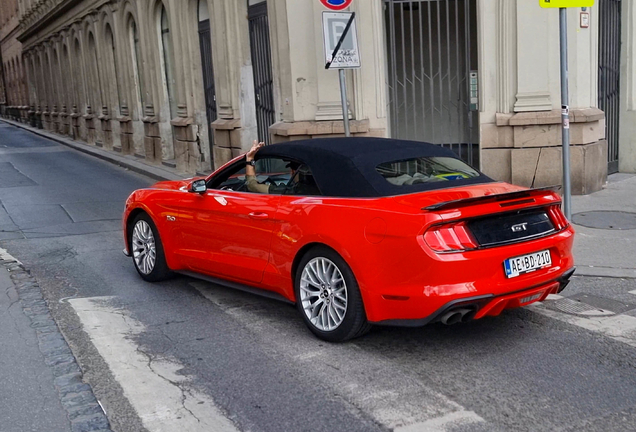 Ford Mustang GT Convertible 2018