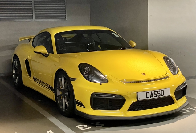 Porsche 981 Cayman GT4