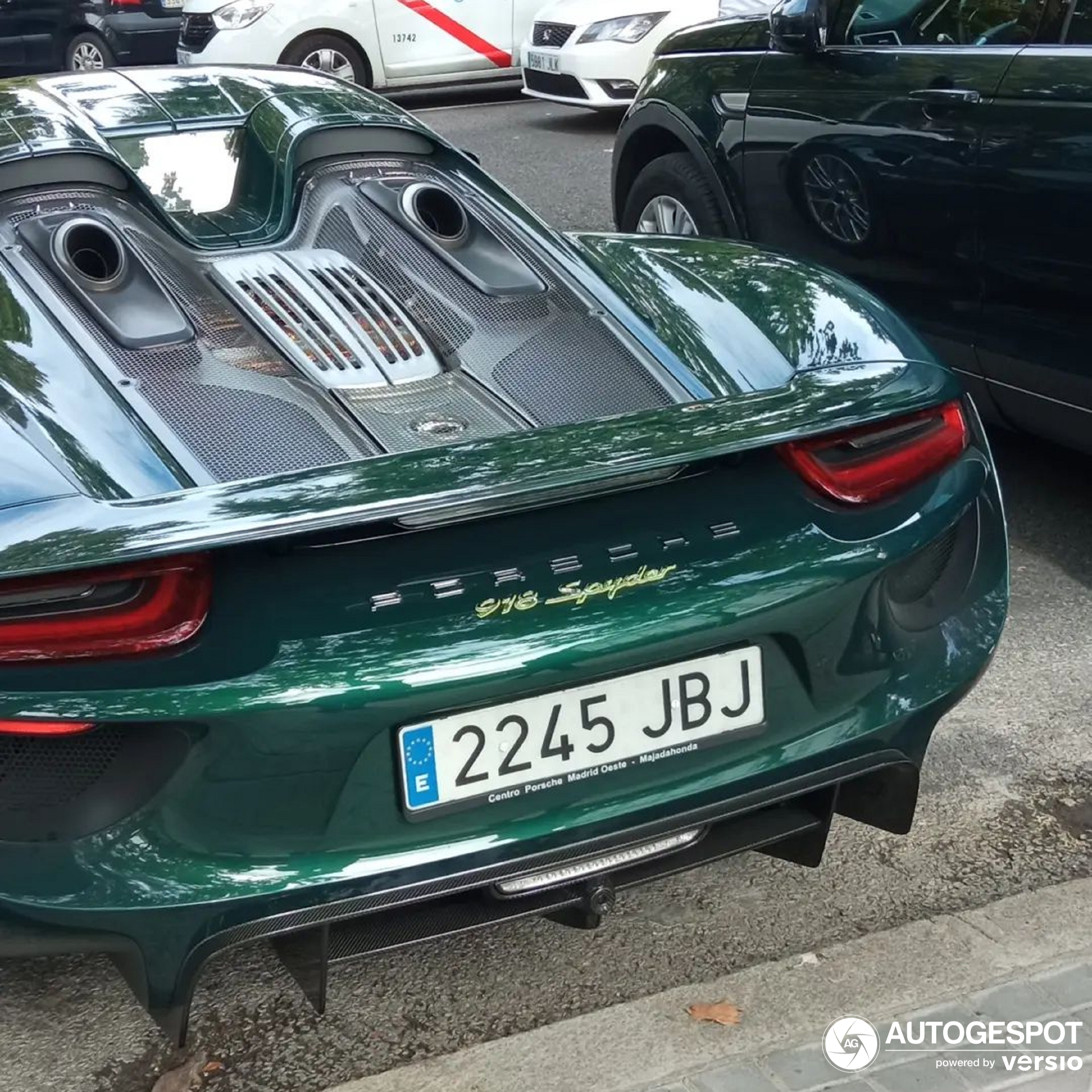 Ekskluzivni Porsche 918 pojavio se u Madridu