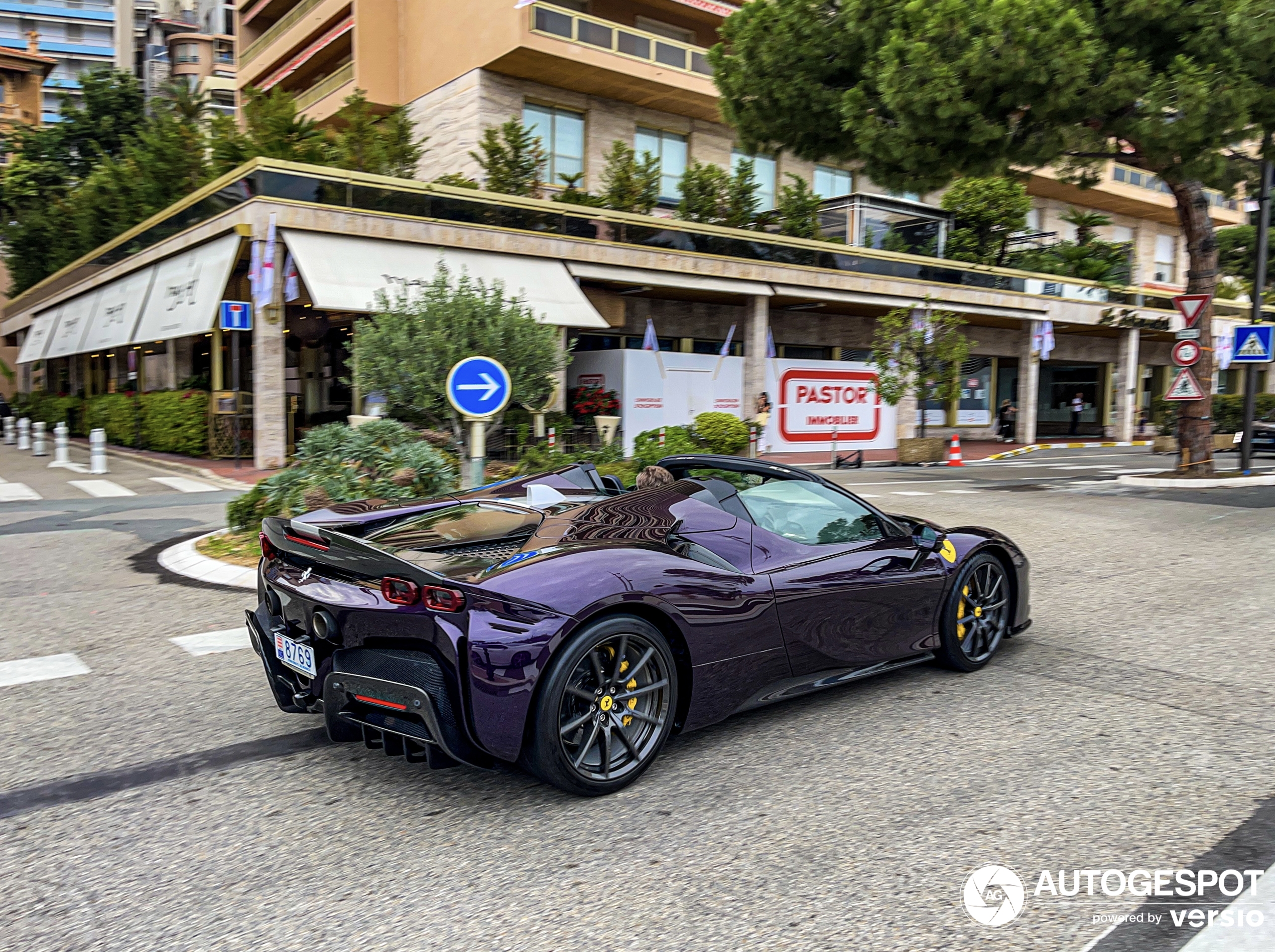 Colorful Ferraris of the last few days