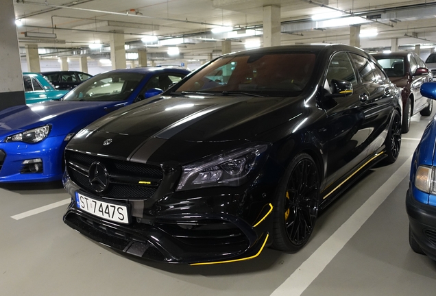 Mercedes-AMG CLA 45 Shooting Brake X117 Yellow Night Edition