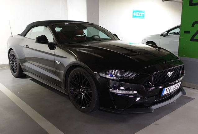 Ford Mustang GT Convertible 2018