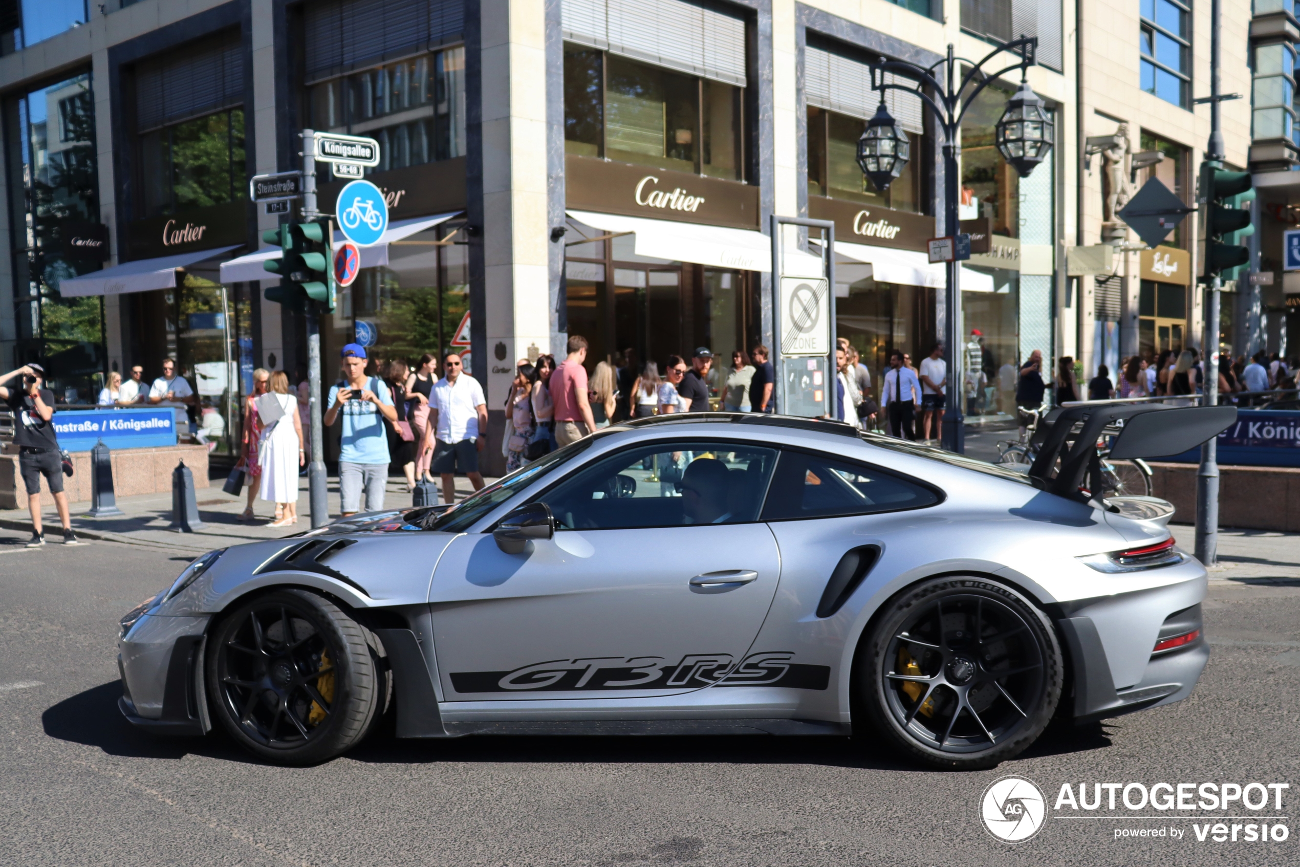 Ai, is dit de eerste Porsche 992 GT3 RS met schade?