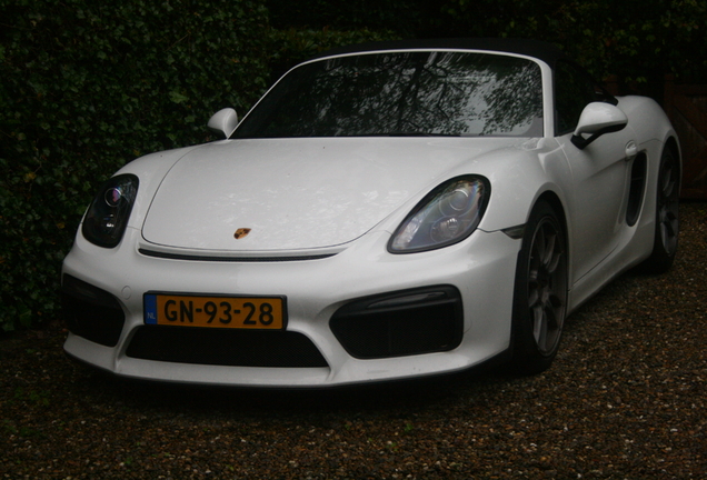 Porsche 981 Boxster Spyder