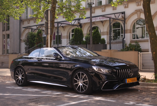 Mercedes-AMG S 63 Convertible A217 2018