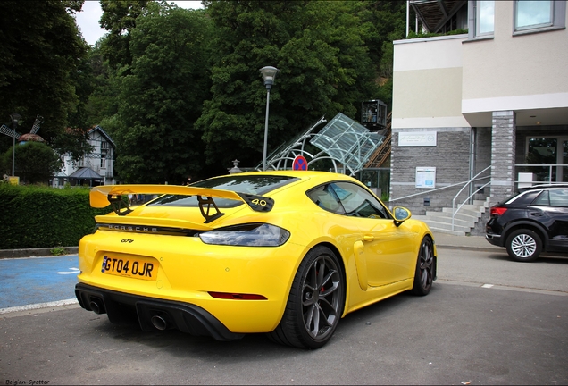 Porsche 718 Cayman GT4