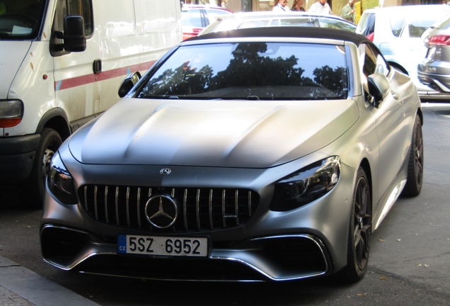 Mercedes-AMG S 63 Convertible A217 2018