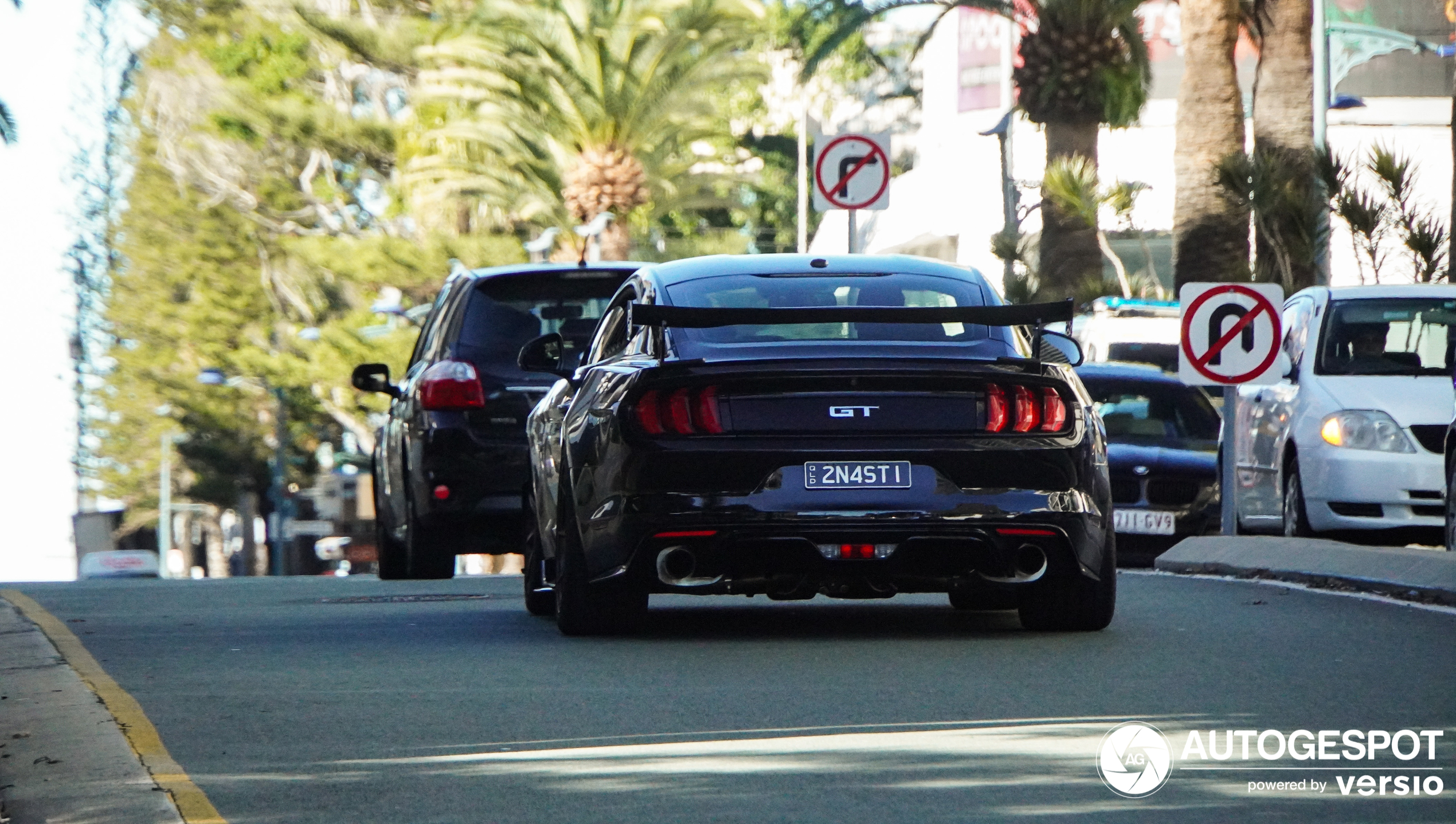 Mustang GT in Australië is op de perfecte plek gespot