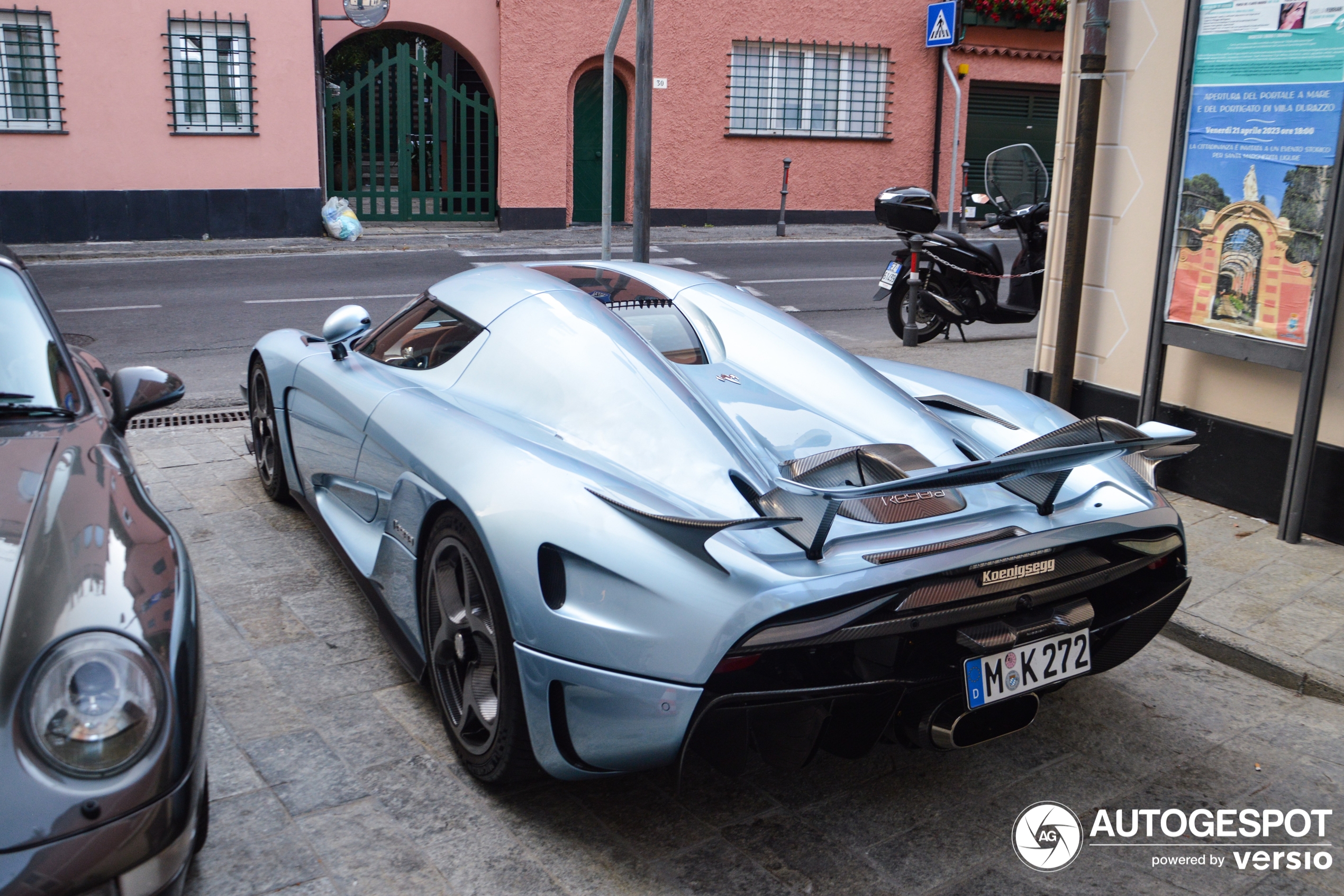 First time this Koenigsegg Regera has been spotted outside of Monaco.