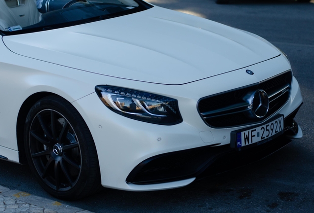 Mercedes-AMG S 63 Convertible A217