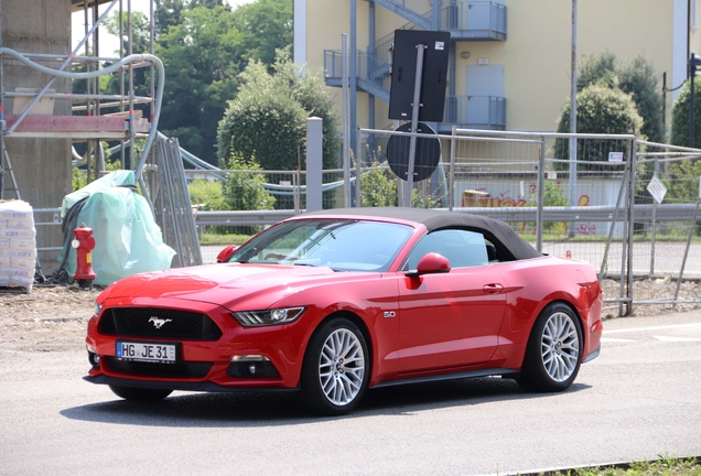 Ford Mustang GT Convertible 2015