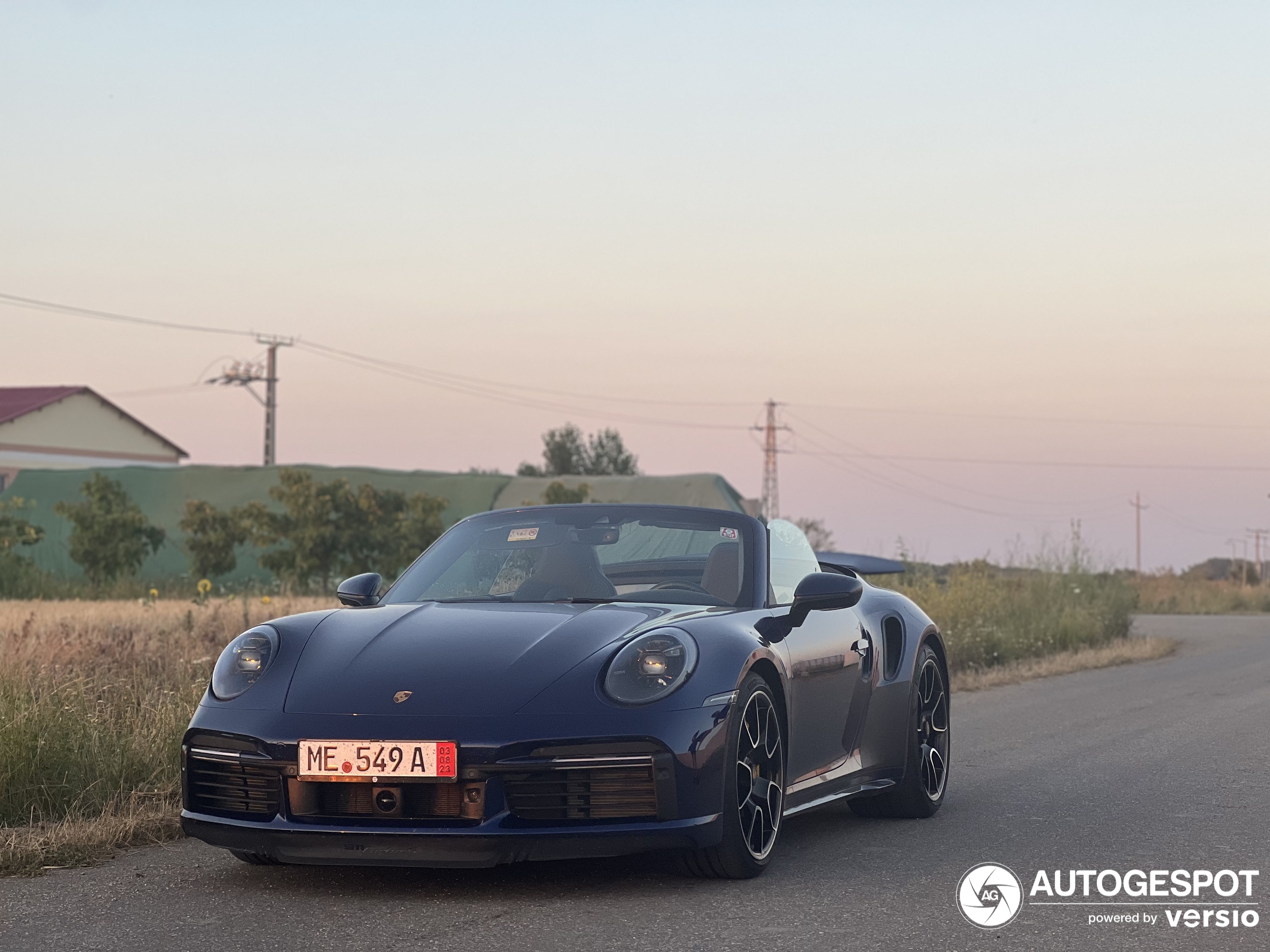 Porsche 992 Turbo S Cabriolet