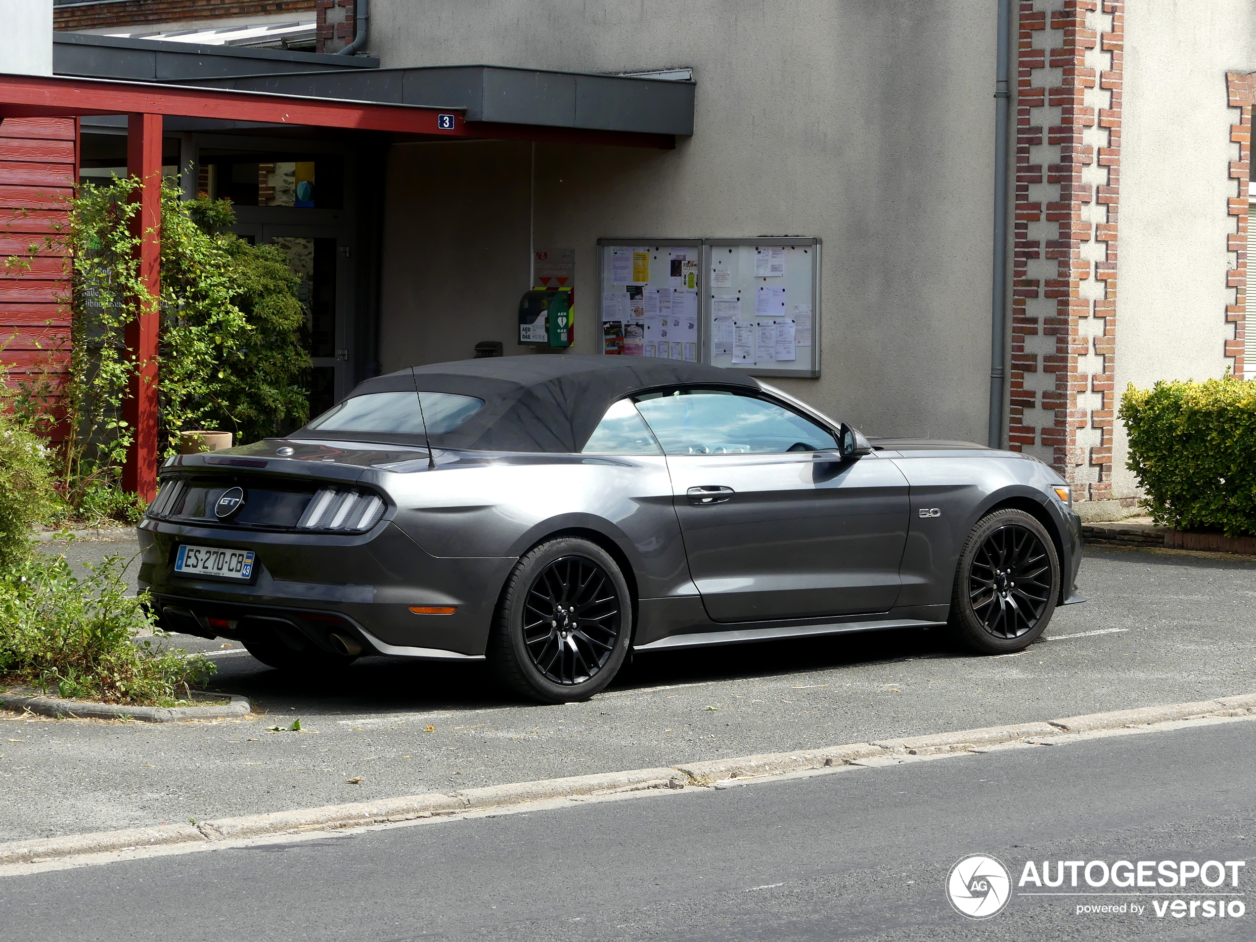 Ford Mustang GT Convertible 2015