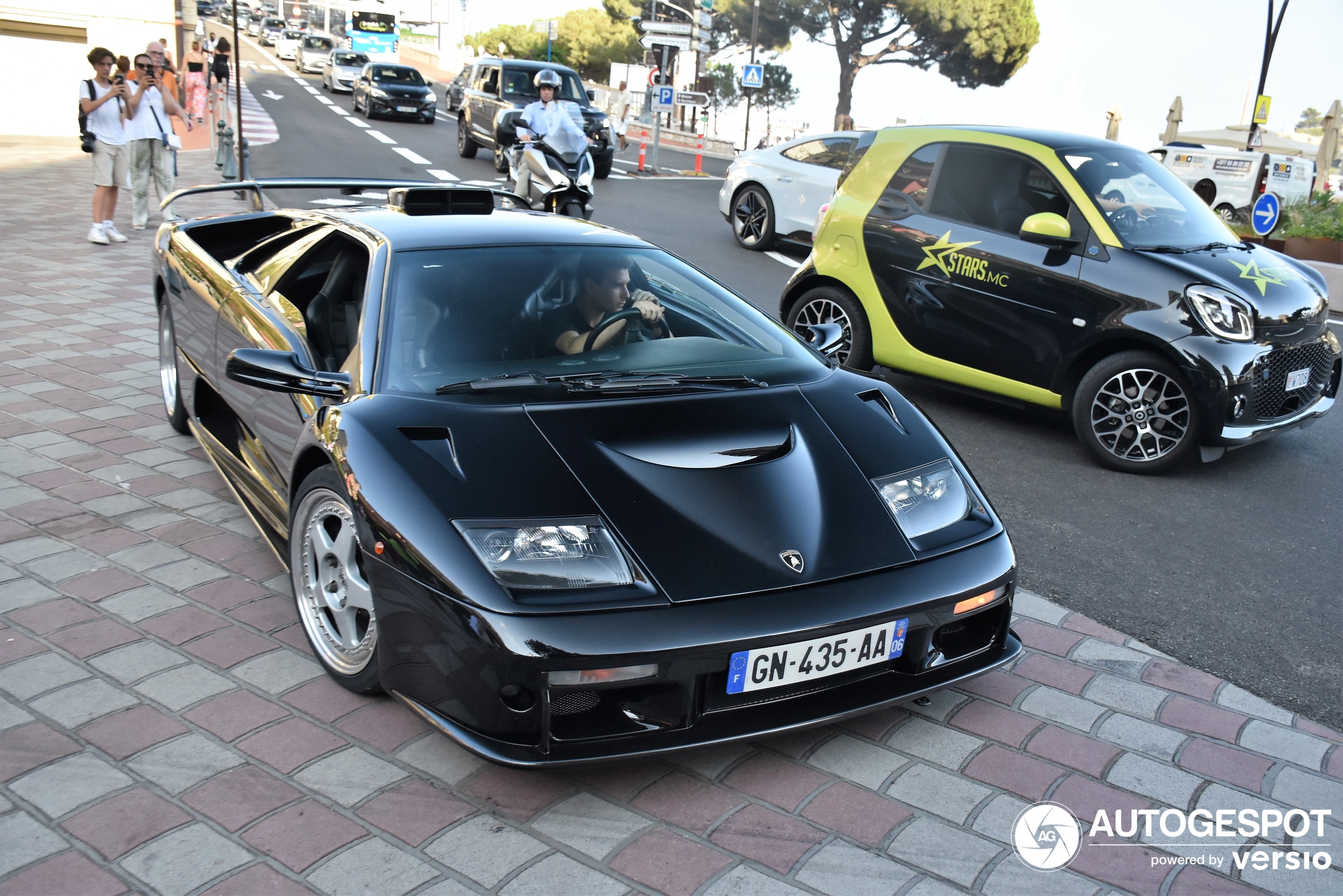 Lamborghini Diablo GT is de grootste attractie in Monaco