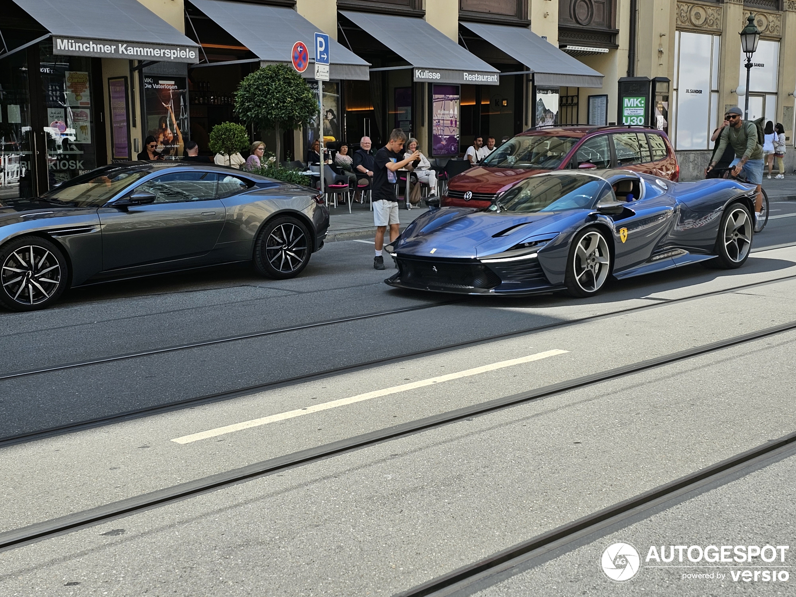 Ferrari Daytona SP3 in München heeft een speciaal kleurtje
