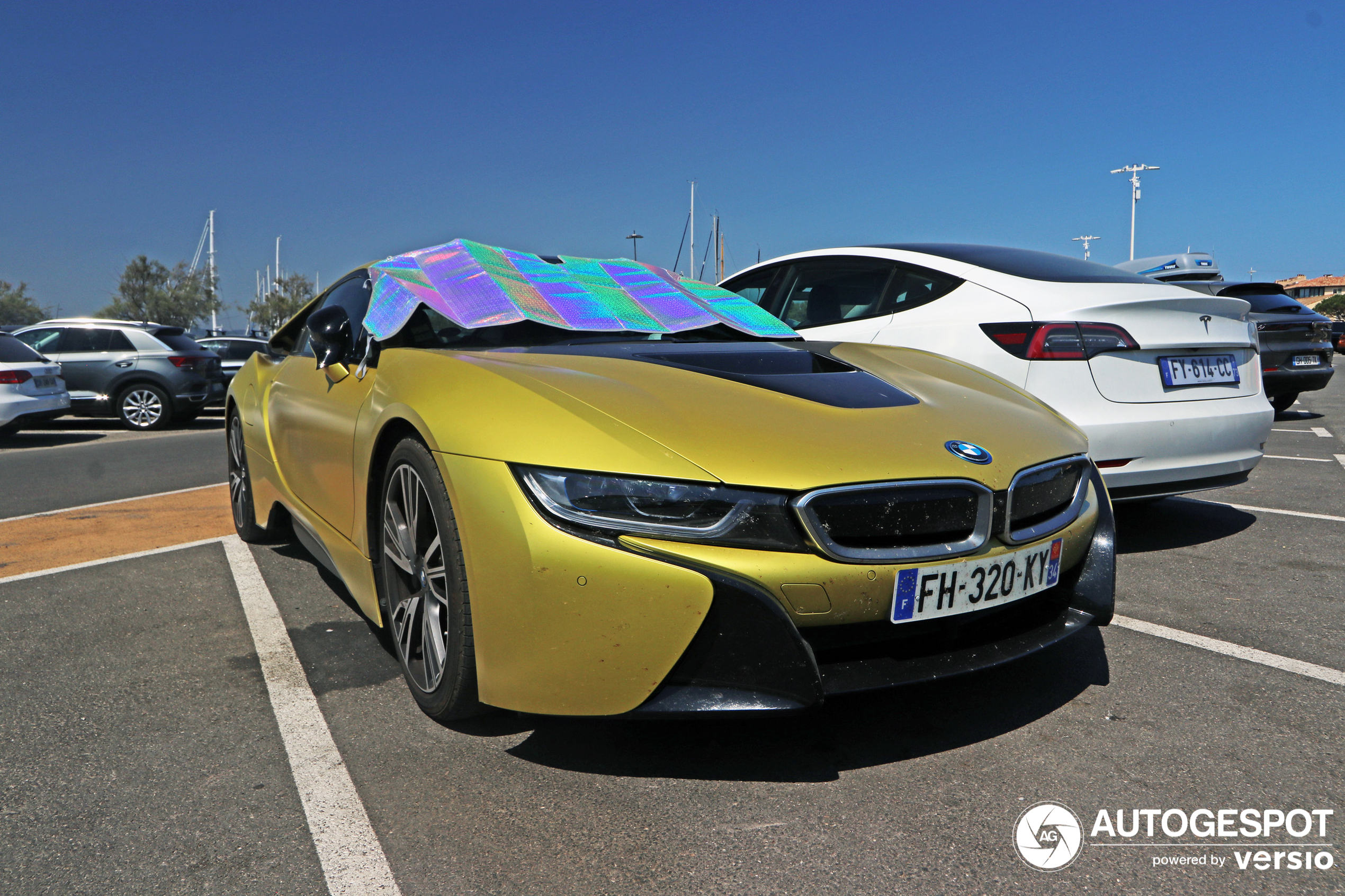 BMW i8 Protonic Frozen Yellow Edition