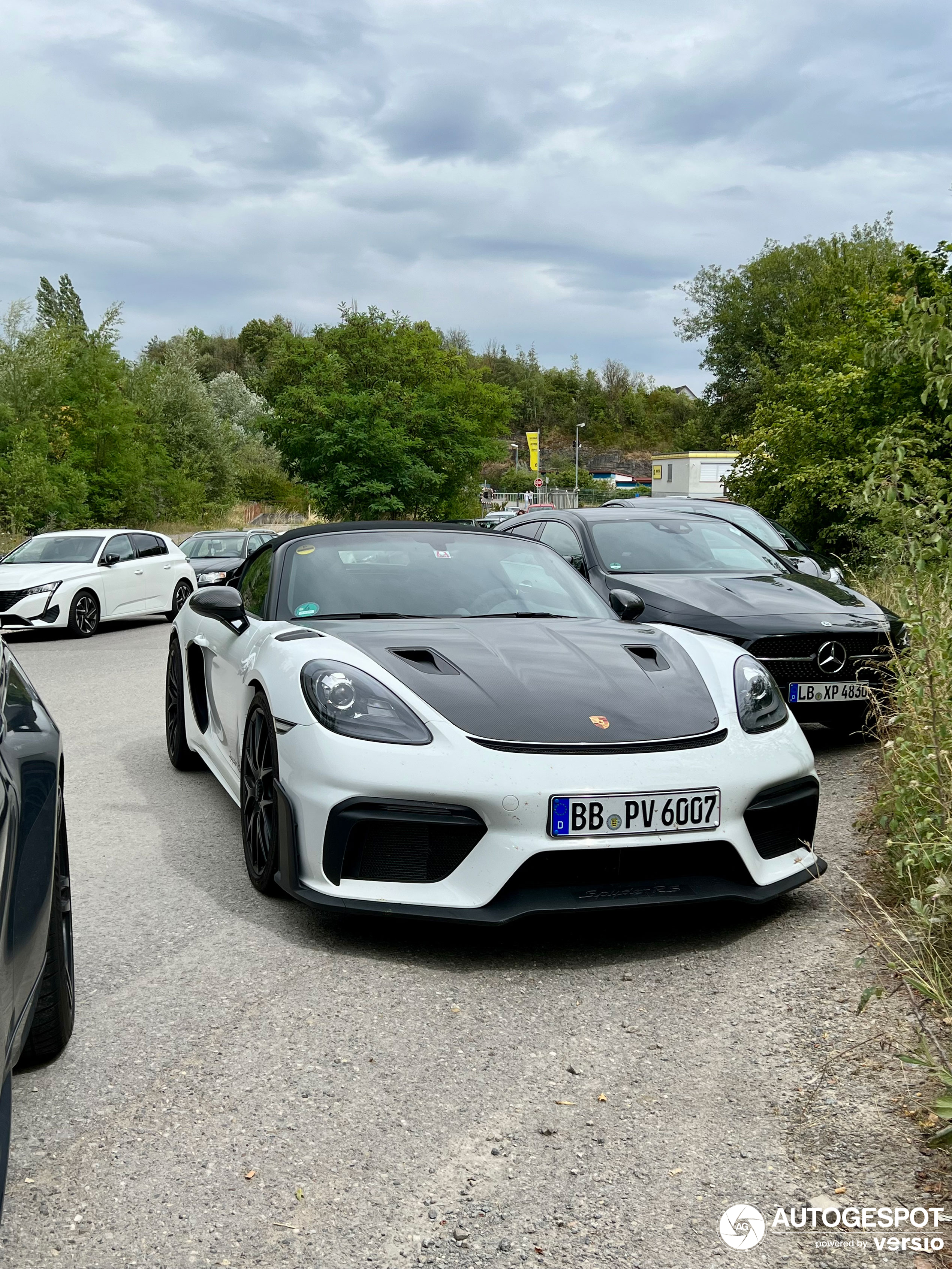 The very first 718 Spyder RS Shows up in Ehningen, Germany