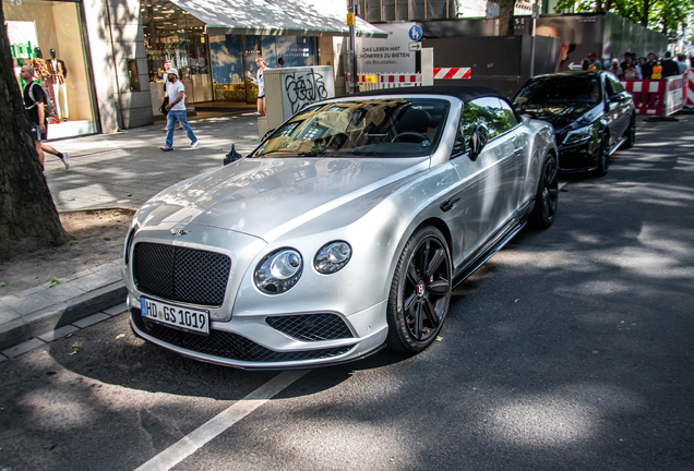 Bentley Continental GTC V8 S 2016 Black Edition