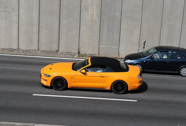 Ford Mustang GT Convertible 2018