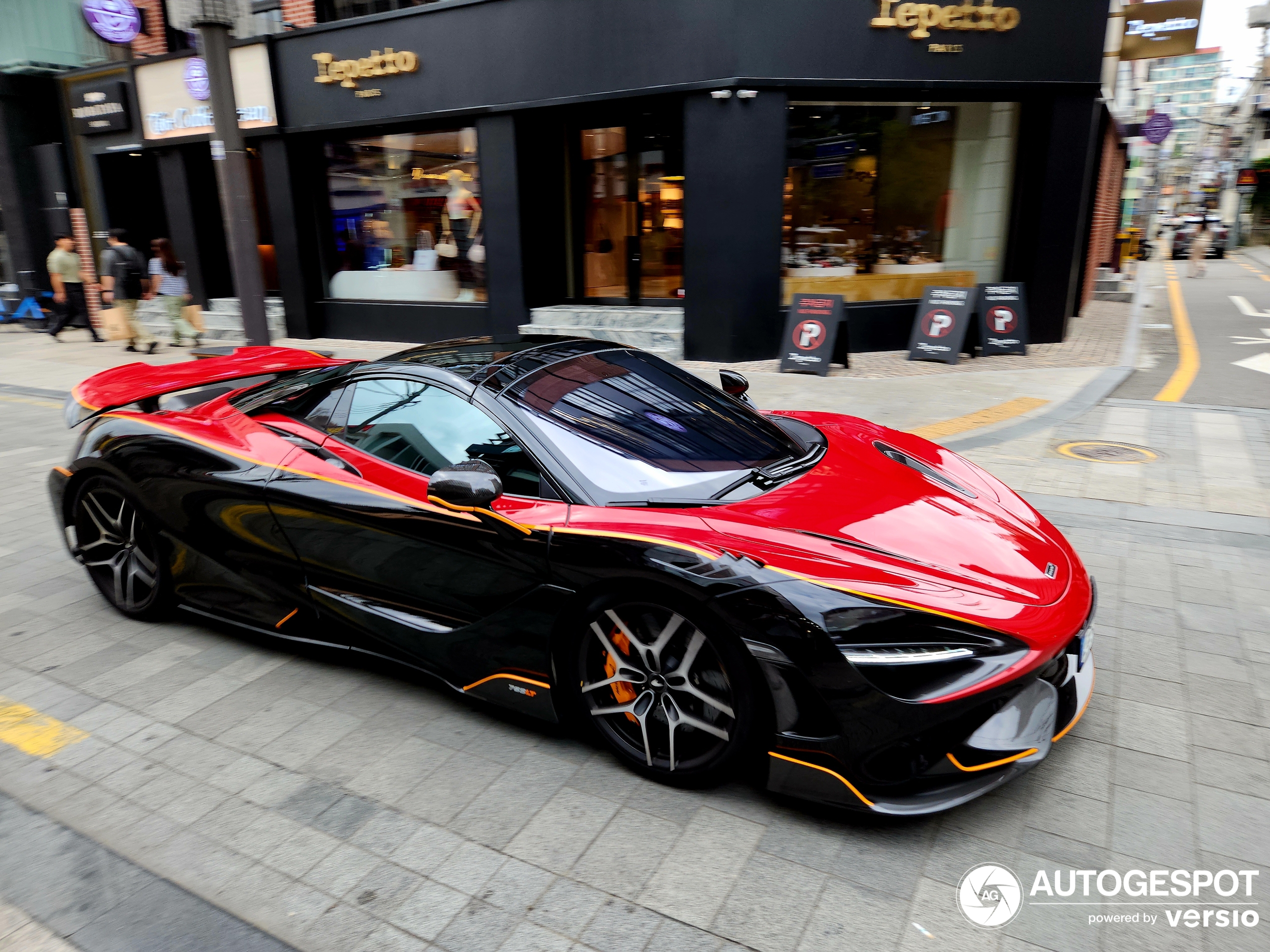 Zuid-Koreaanse McLaren heeft iets teveel kleurtjes