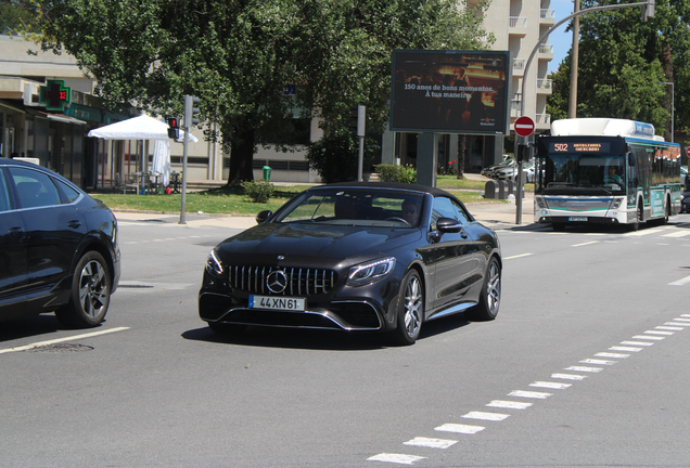 Mercedes-AMG S 63 Convertible A217 2018