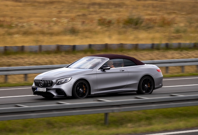 Mercedes-AMG S 63 Convertible A217 2018