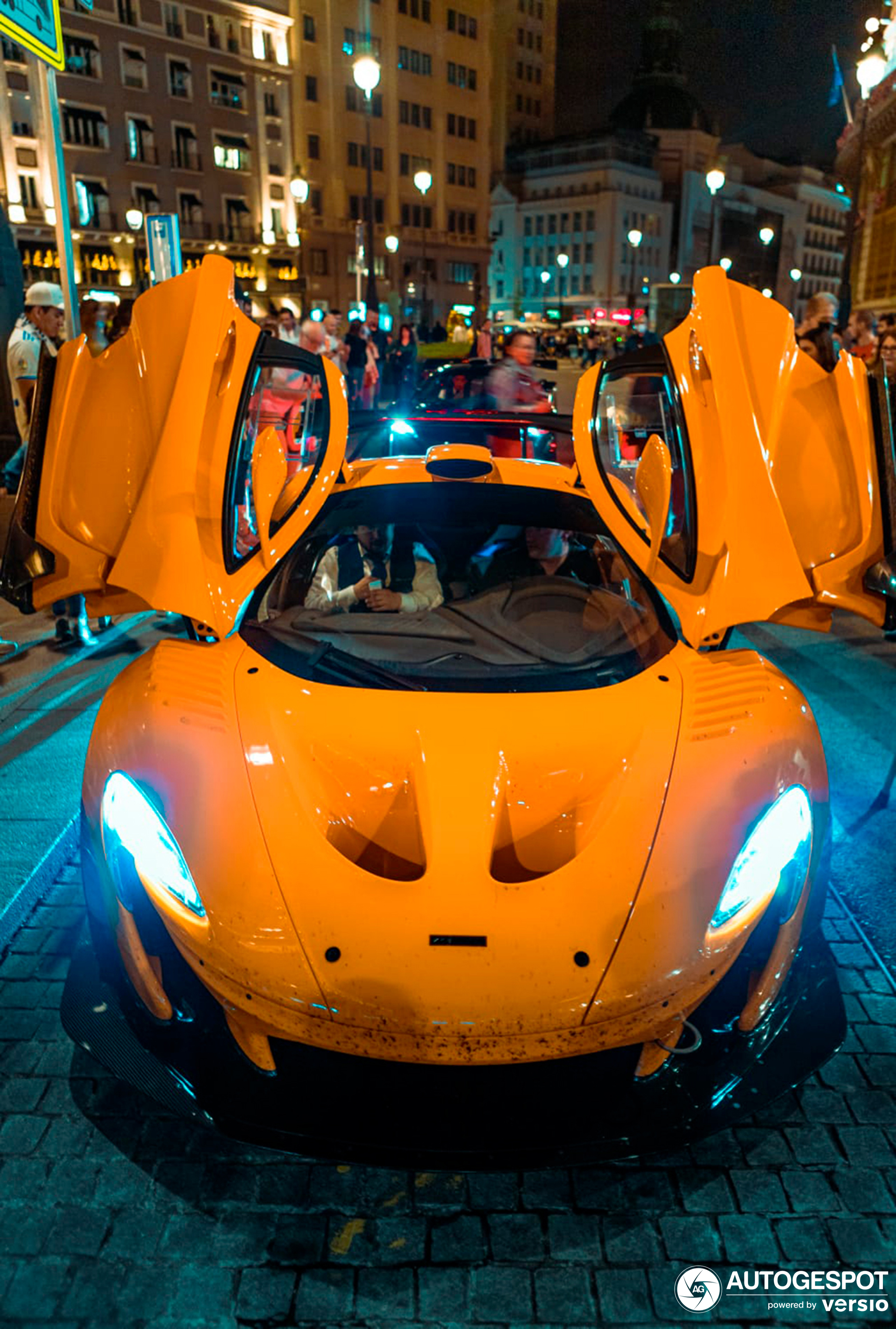 Suns out, guns out; McLaren P1 GTR-18