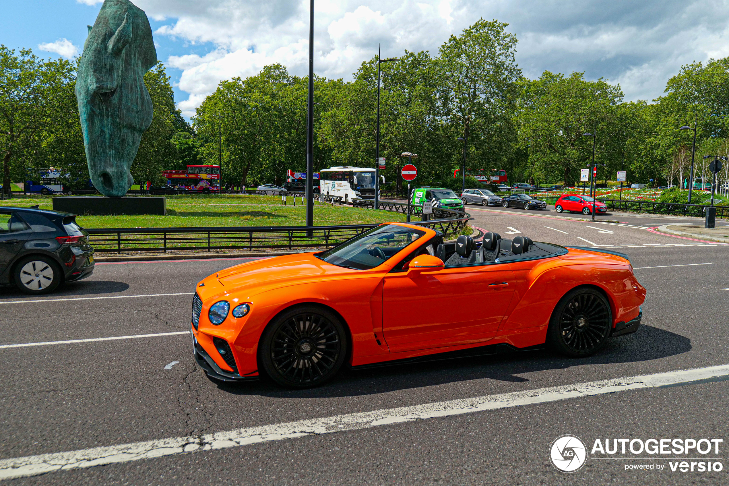 Getunede Bentley heeft een Hollands kleurtje