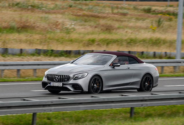 Mercedes-AMG S 63 Convertible A217 2018