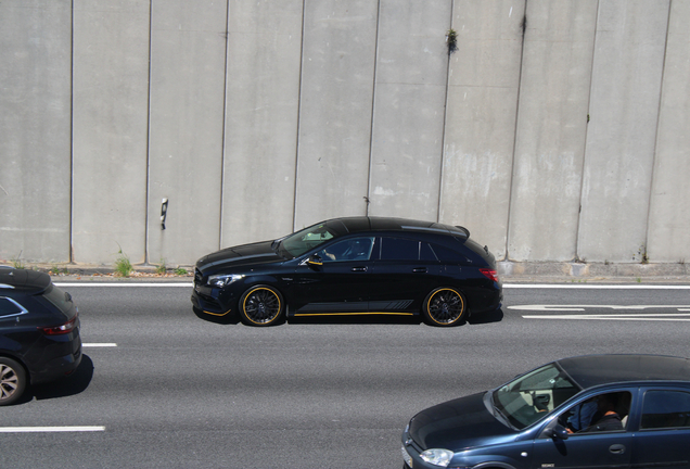 Mercedes-AMG CLA 45 Shooting Brake X117 Yellow Night Edition