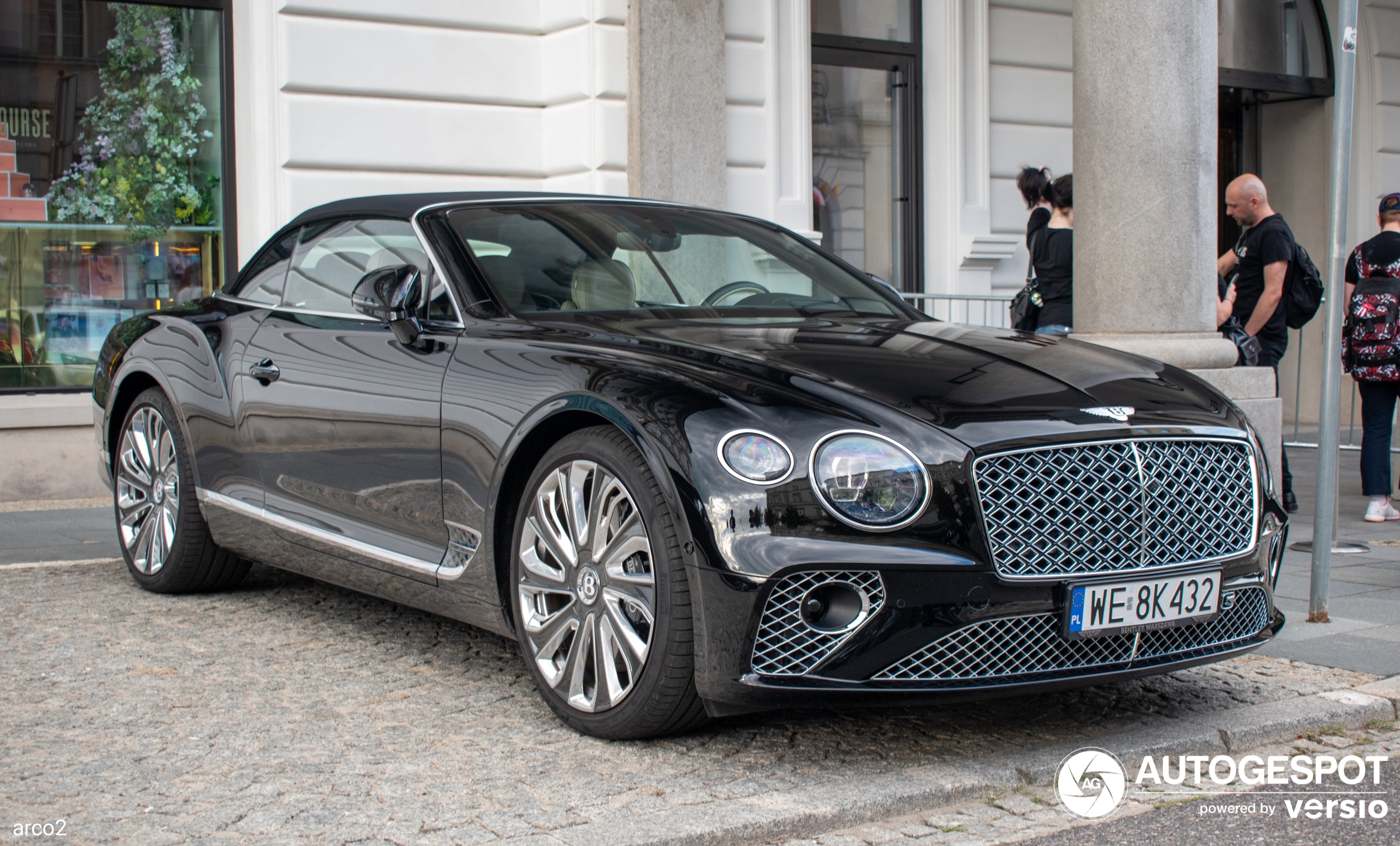 Bentley Continental GTC V8 2020 Mulliner