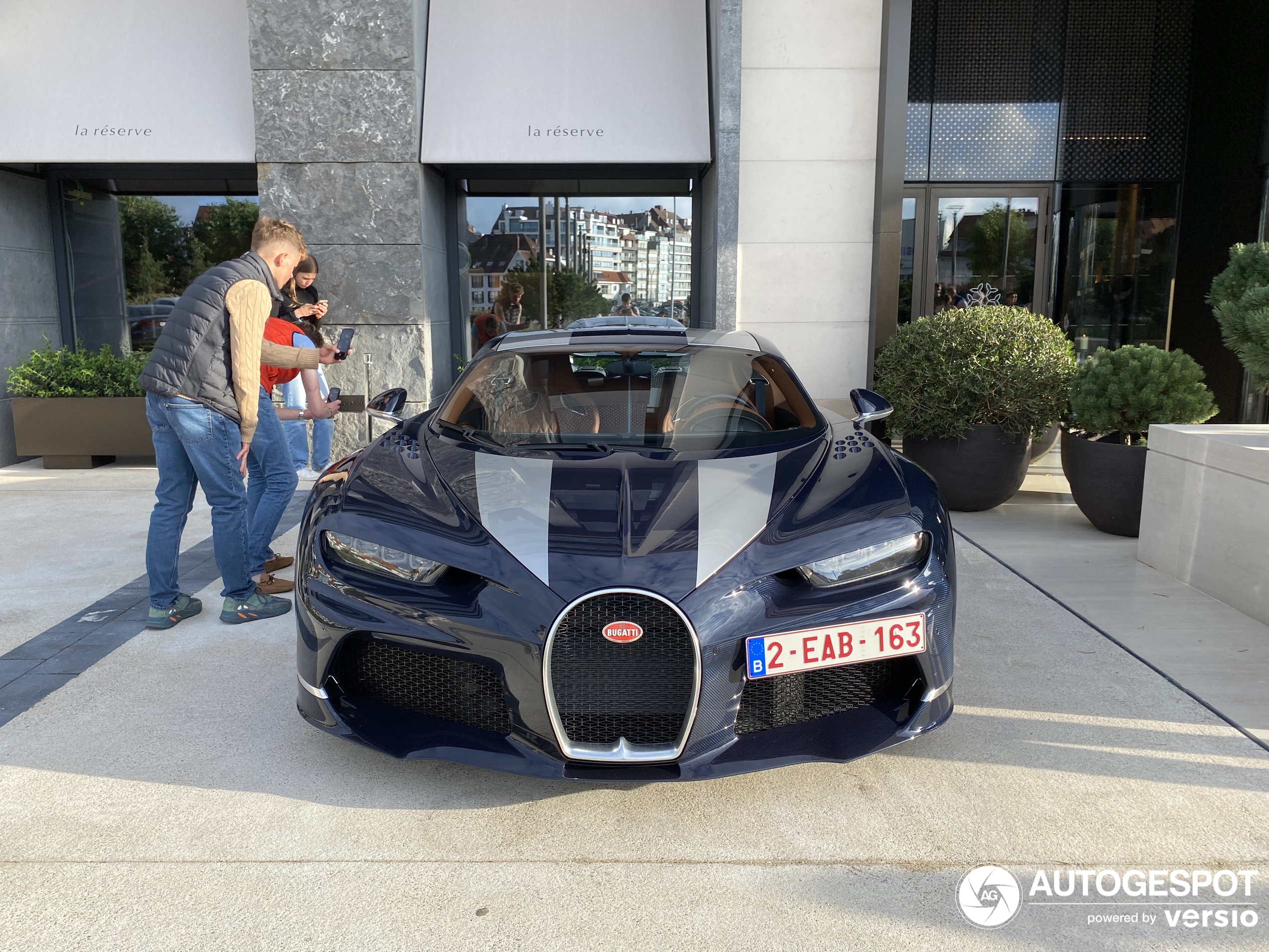 A new Chiron Super Sport shows up in Knokke-Heist