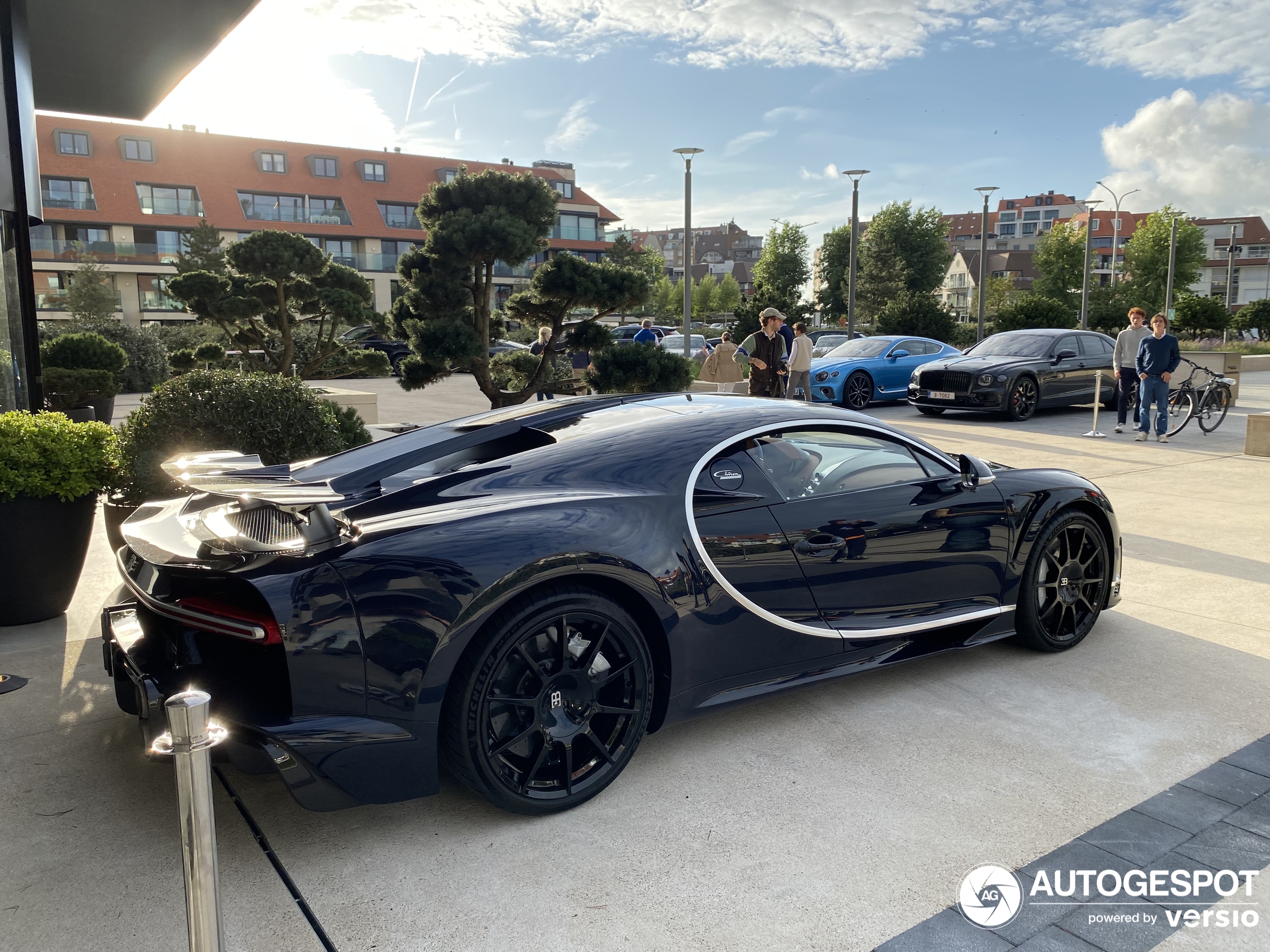 A new Chiron Super Sport shows up in Knokke-Heist