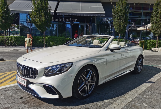 Mercedes-AMG S 63 Convertible A217 2018