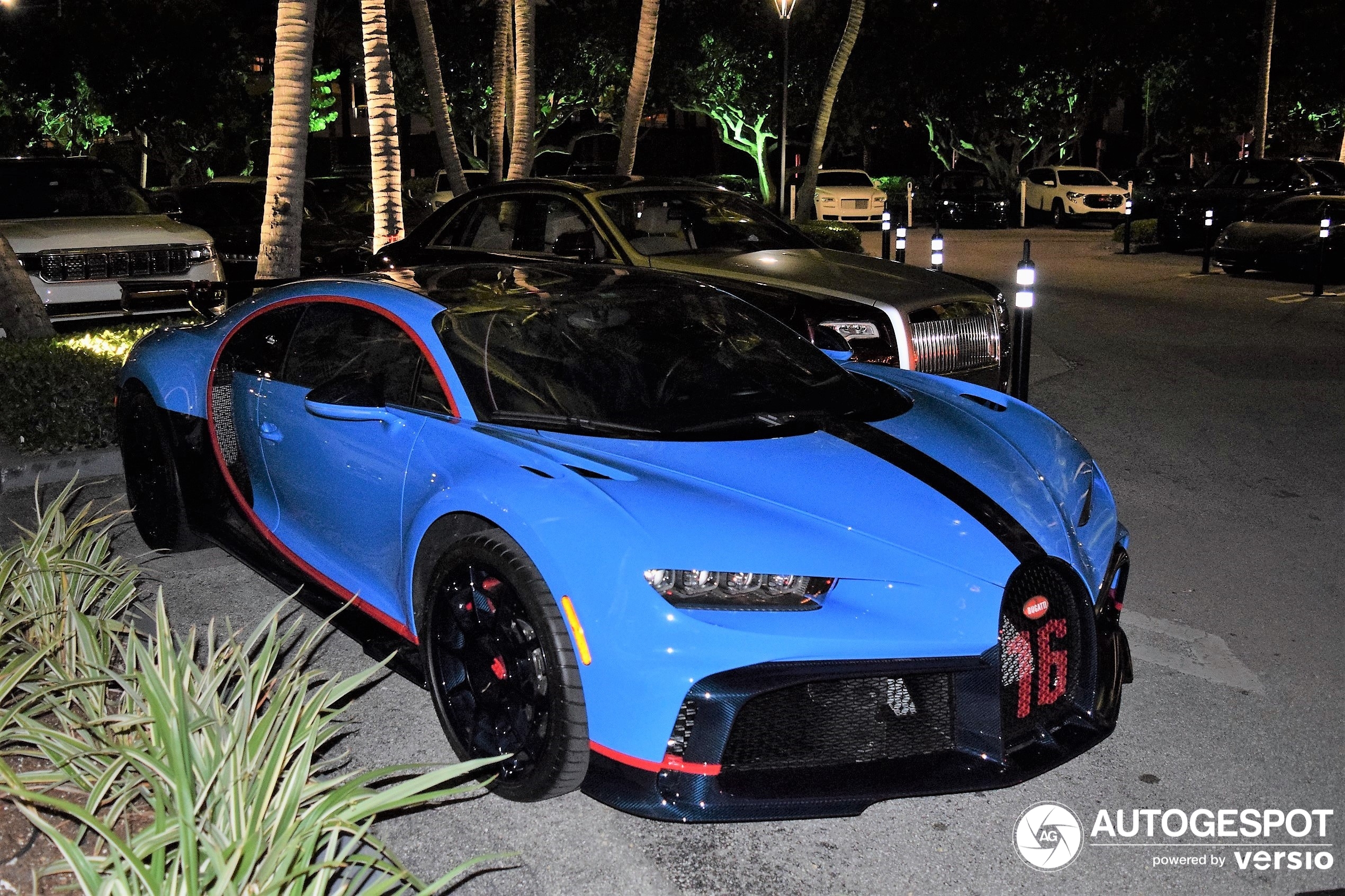 A brand new Chiron Pur Sport shows up in Bal Harbour
