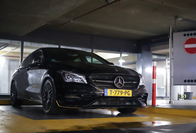 Mercedes-AMG CLA 45 Shooting Brake X117 Yellow Night Edition