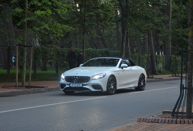 Mercedes-AMG S 63 Convertible A217 2018