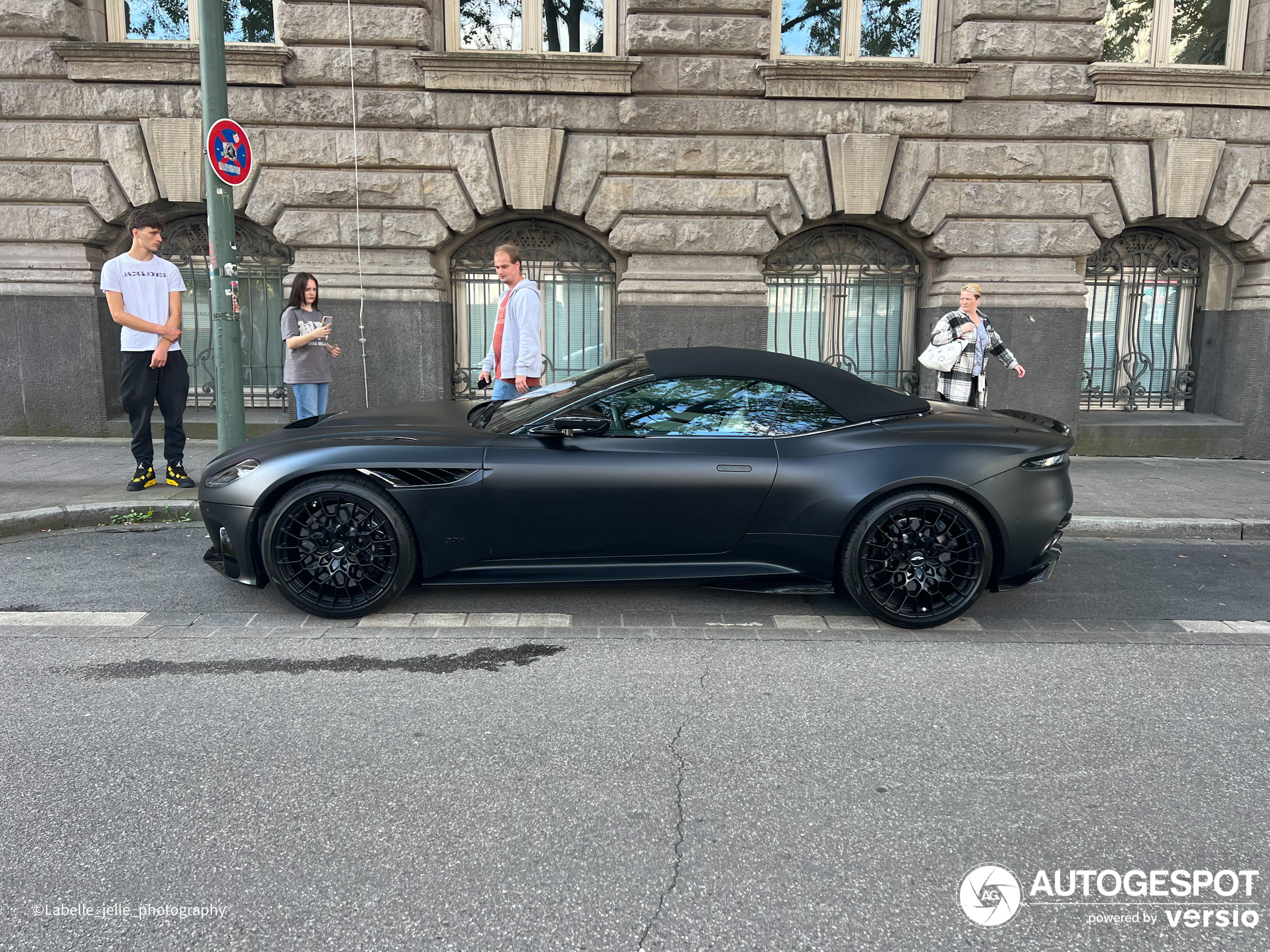 The very first Aston Martin DBS 770 Ultimate Volante Shows up in Düsseldorf, Germany