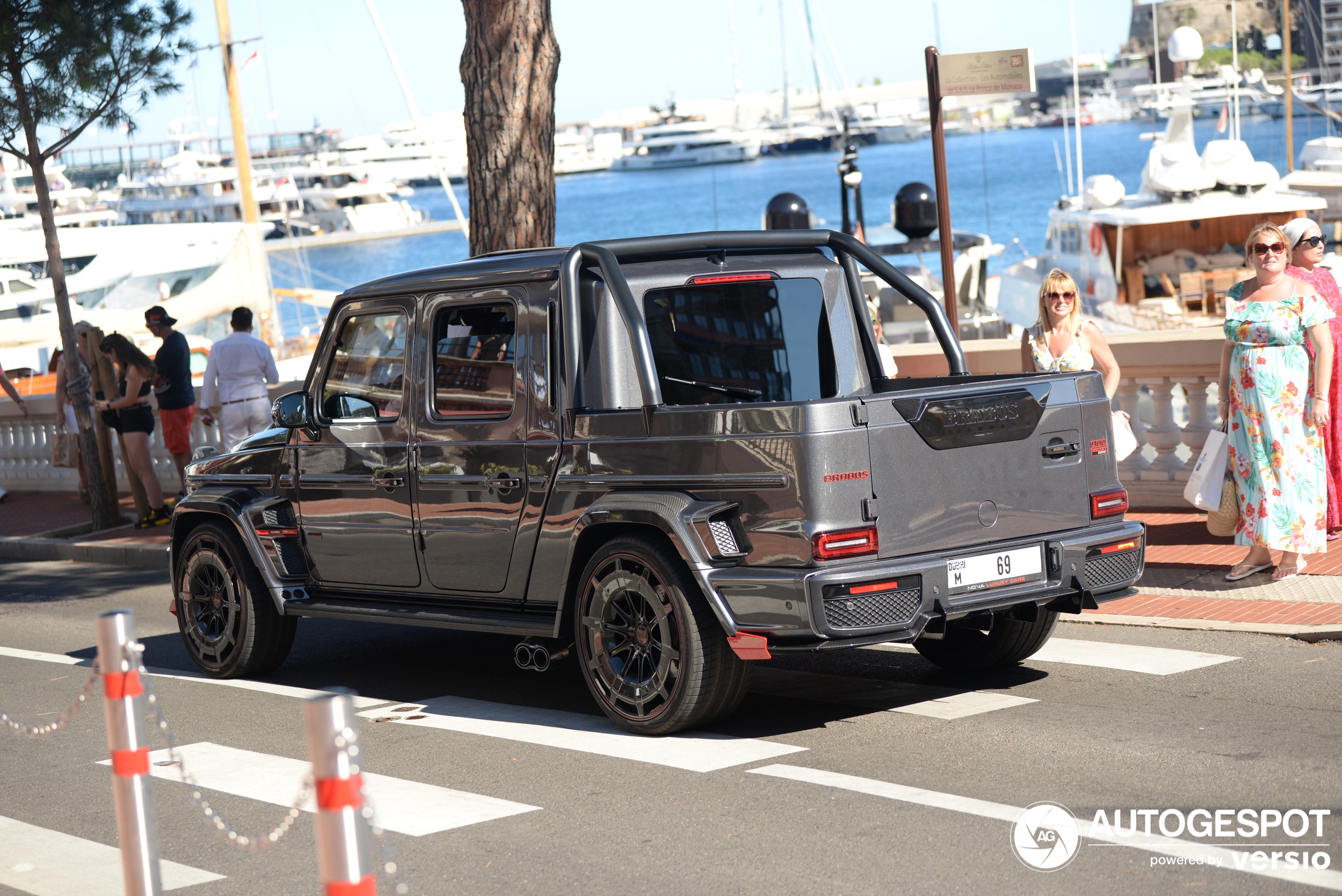 A Brabus P900 Rocket Edition shows up in Monaco