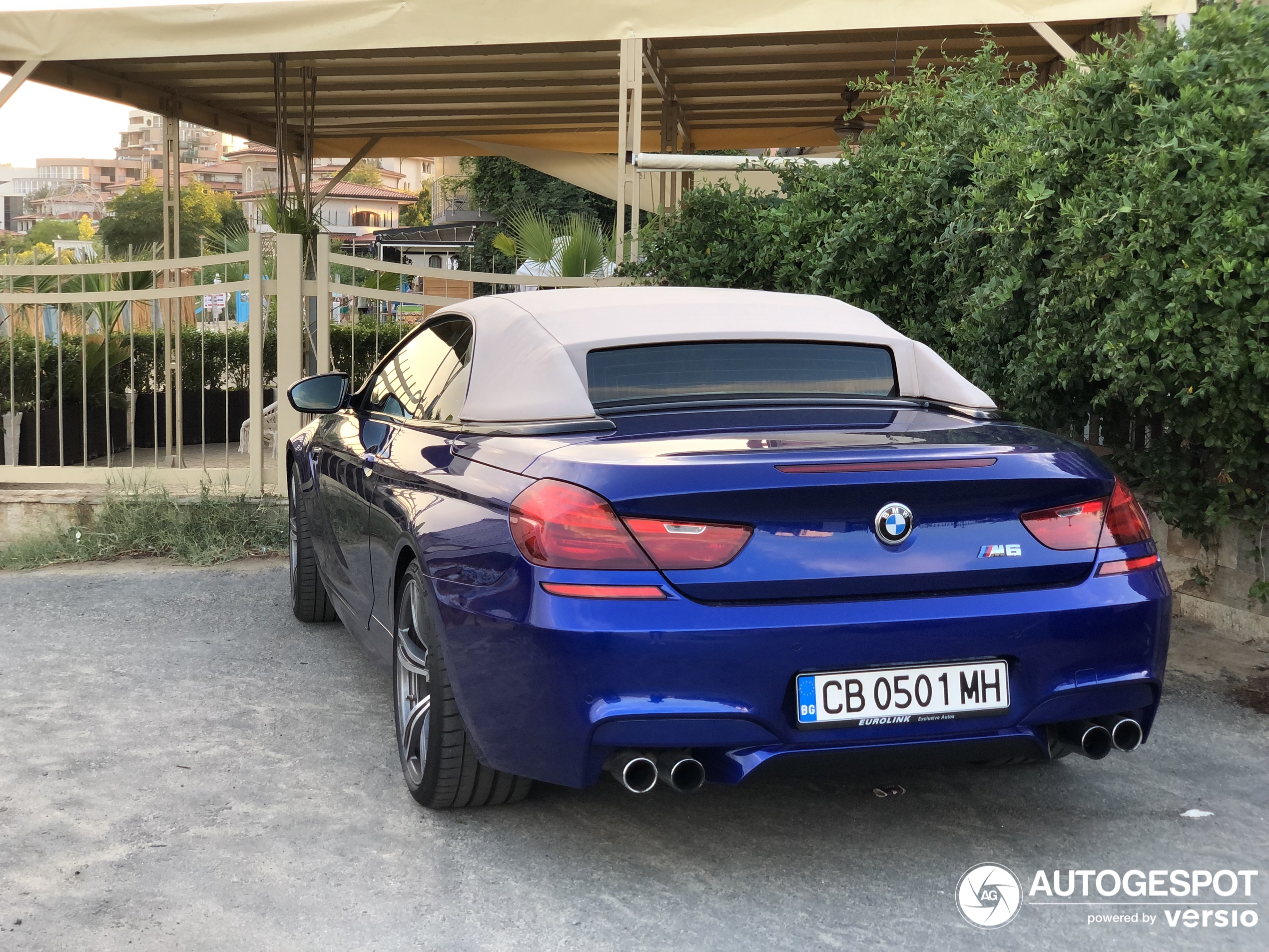 BMW M6 F12 Cabriolet 2015